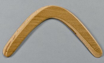Rogal Oak returning wooden boomerang