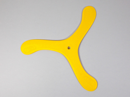 Renner Yellow Boomerang – basic version of right-handed copolymer returning boomerang