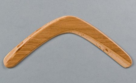 Banan Oak returning wooden boomerang