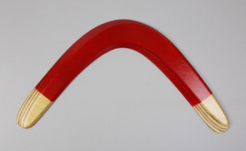 Rogal Red returning wooden boomerang