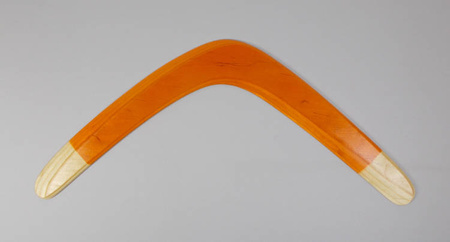 Banan XL Orange wooden Returning Boomerang