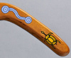 Killer Ethno Turtle wooden returning boomerang