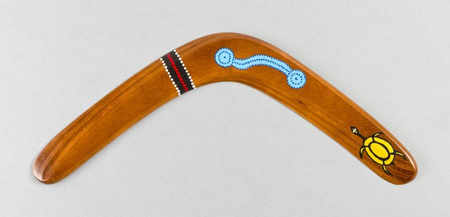 Killer Ethno Turtle wooden returning boomerang